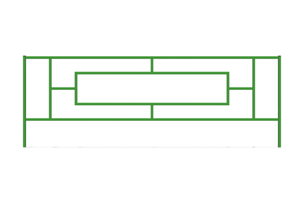 Ограждение металлическое