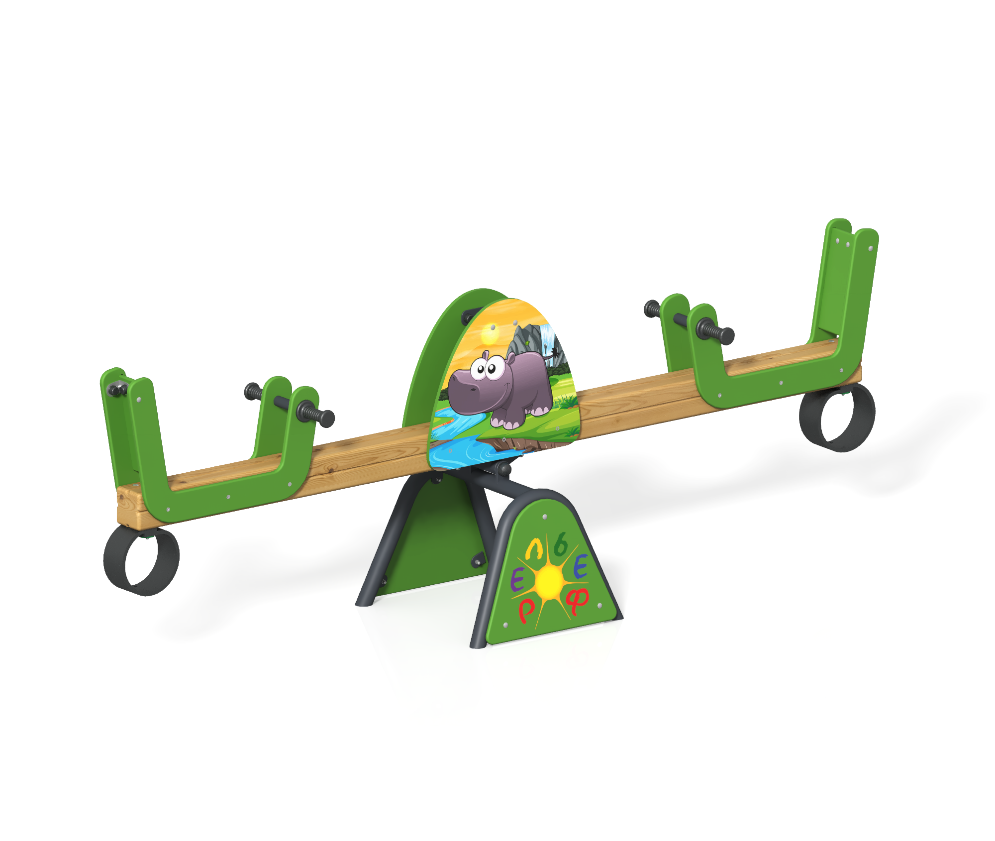 Качалка-балансир "Бегемотик"