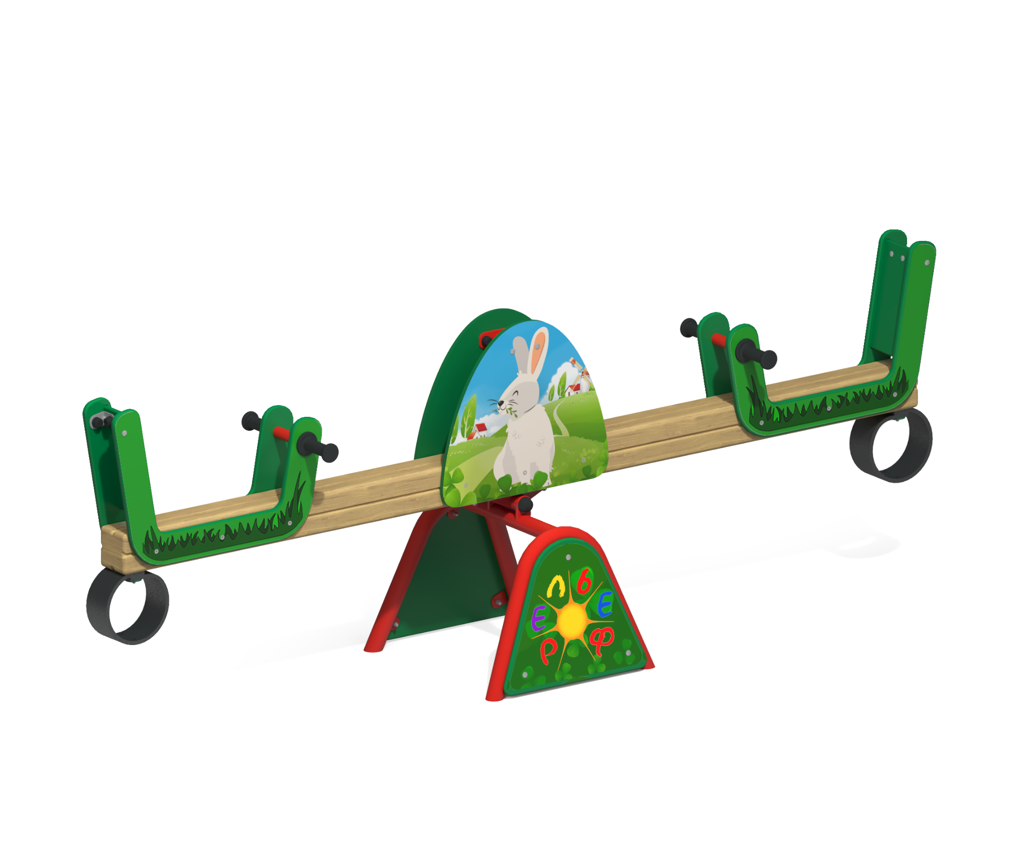 Качалка-балансир "Зайка"