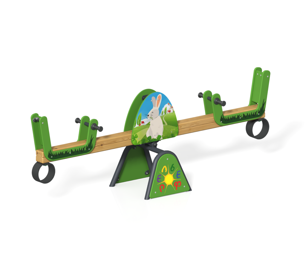 Качалка-балансир "Зайка"