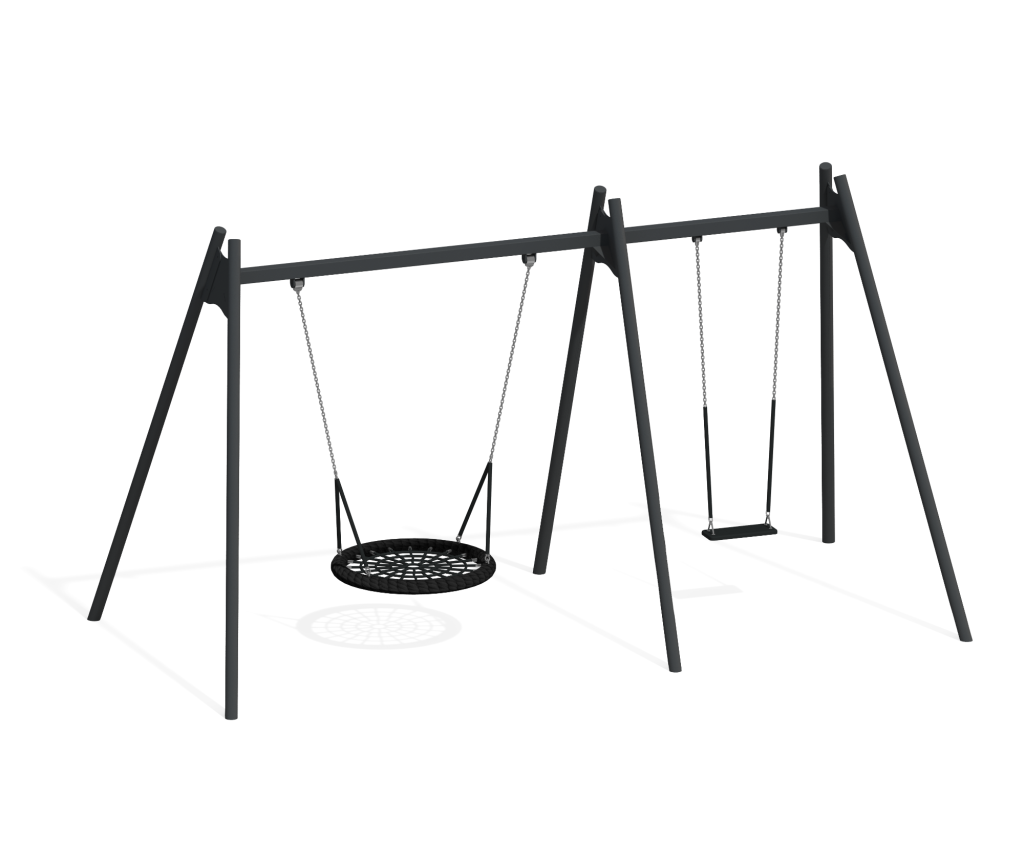 Качели "Лодочка" двойные