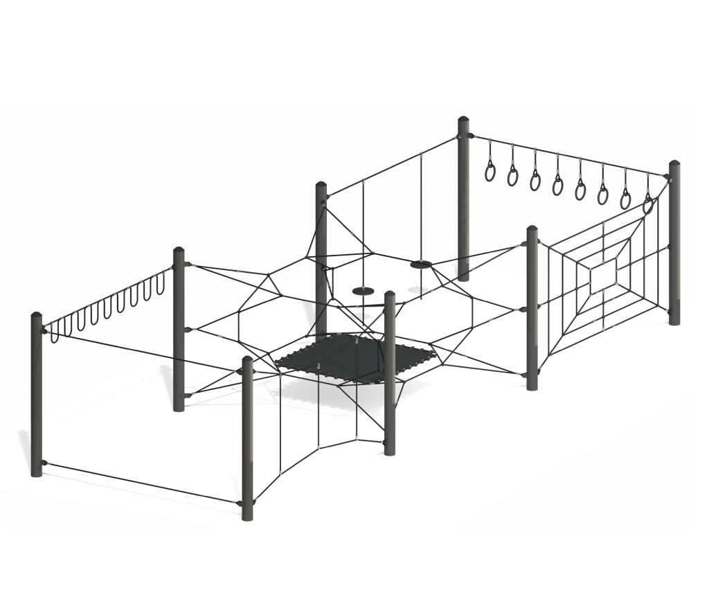 Канатная конструкция "Забава"