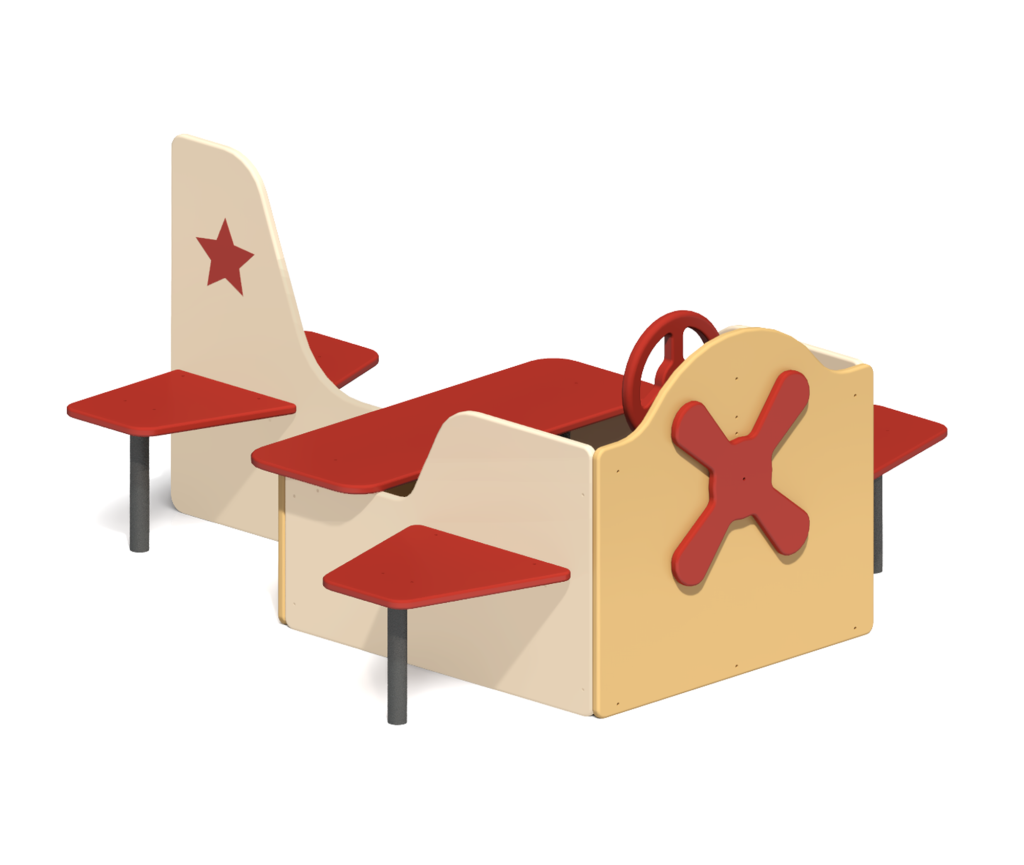 Игровое оборудование "Самолет звездочка"