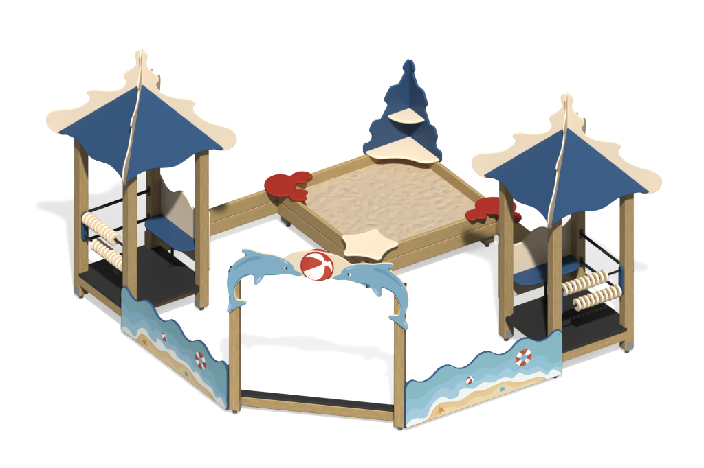 Песочный дворик "Коралл"