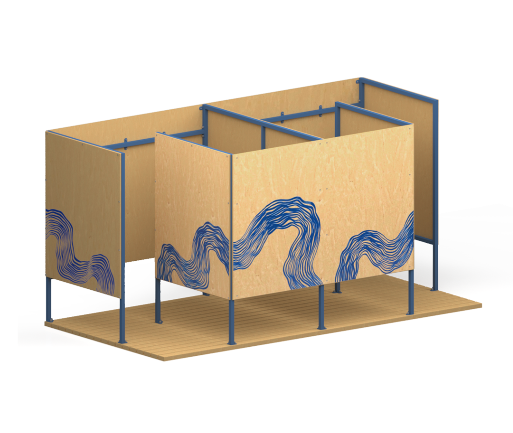 Кабинка для переодевания "Стандарт"