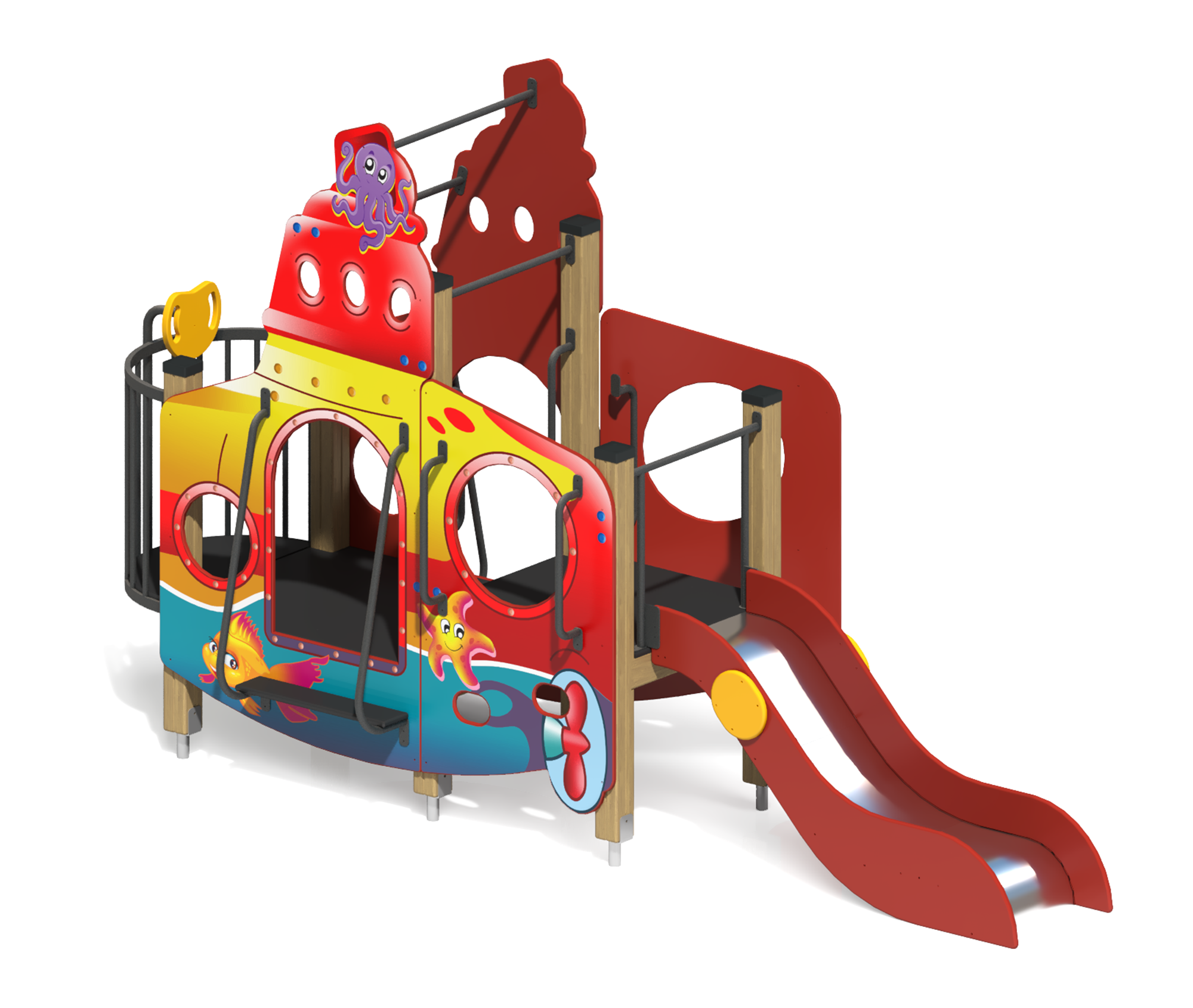 Игровой комплекс "Подводная лодка"