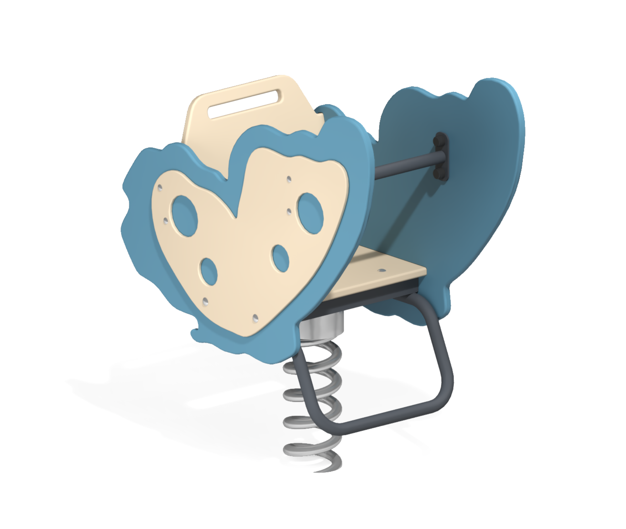 Качалка на пружине "Бабочка 2"