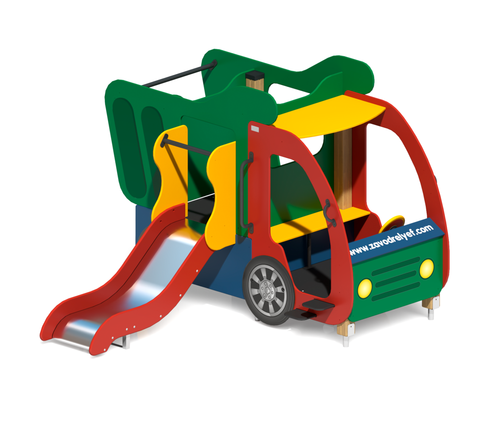 Игровой комплекс "Машинка с горкой 2"