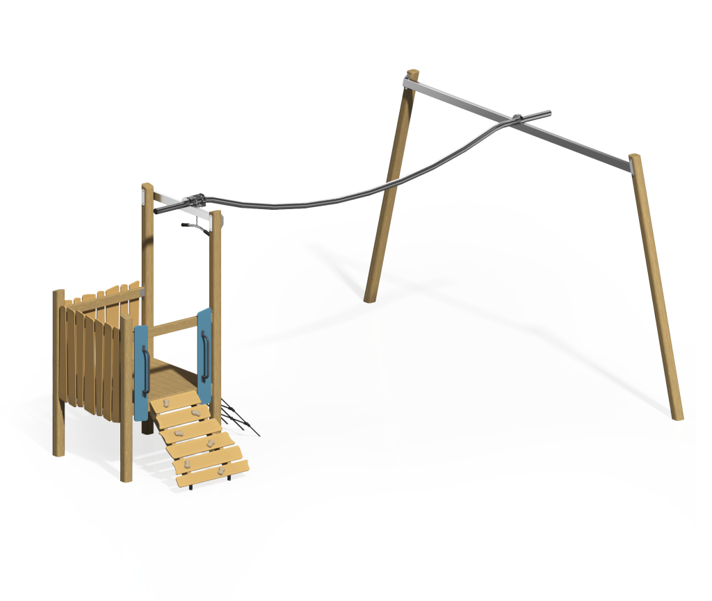 Спортивное оборудование "Лесная тарзанка"