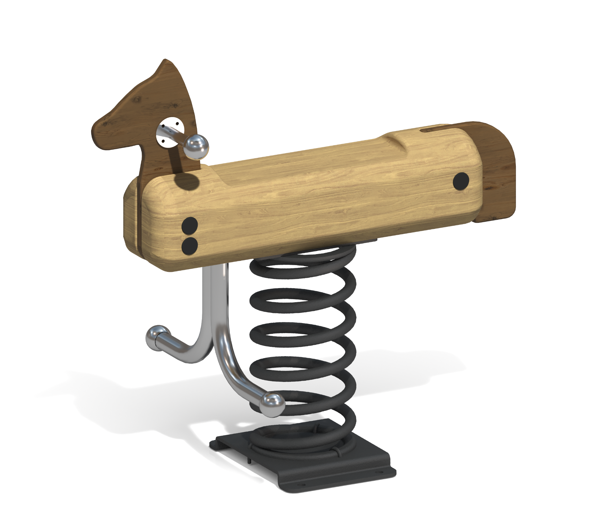 Качалка на пружине "Скакун"