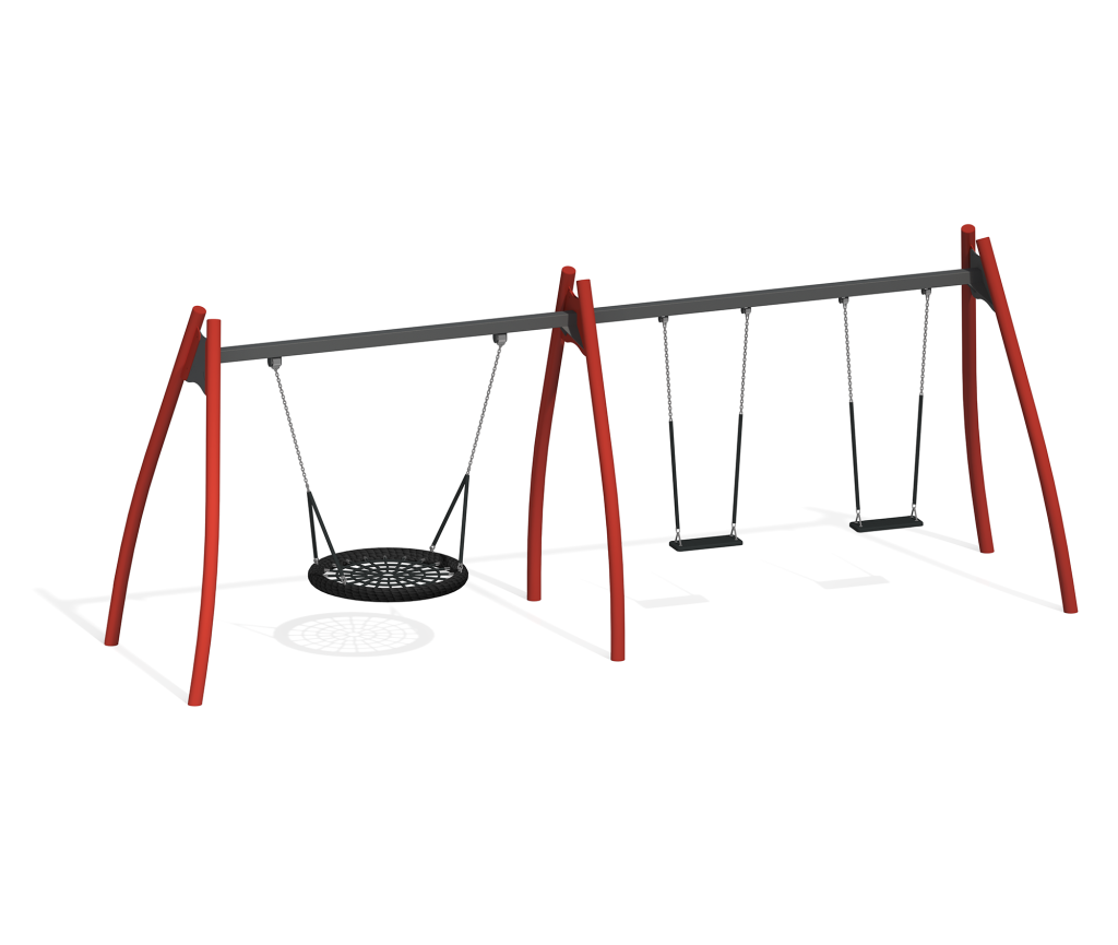 Качели "Забава" тройные