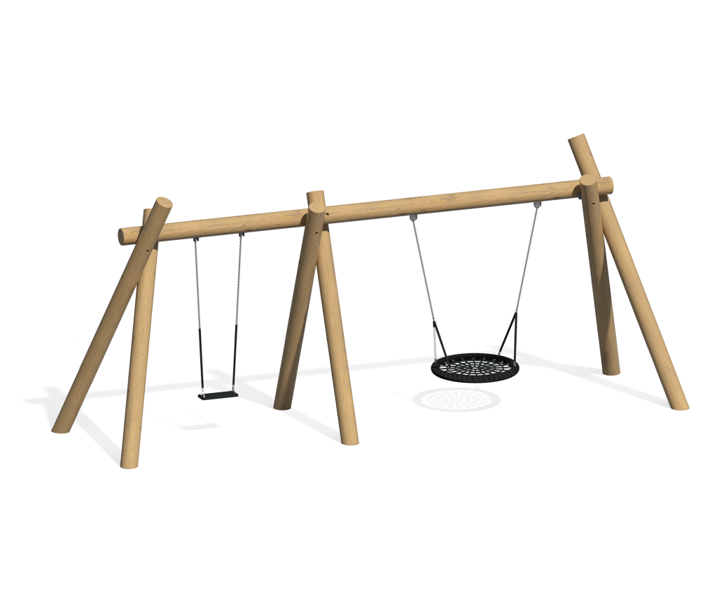 Качели двойные "Столбушка"