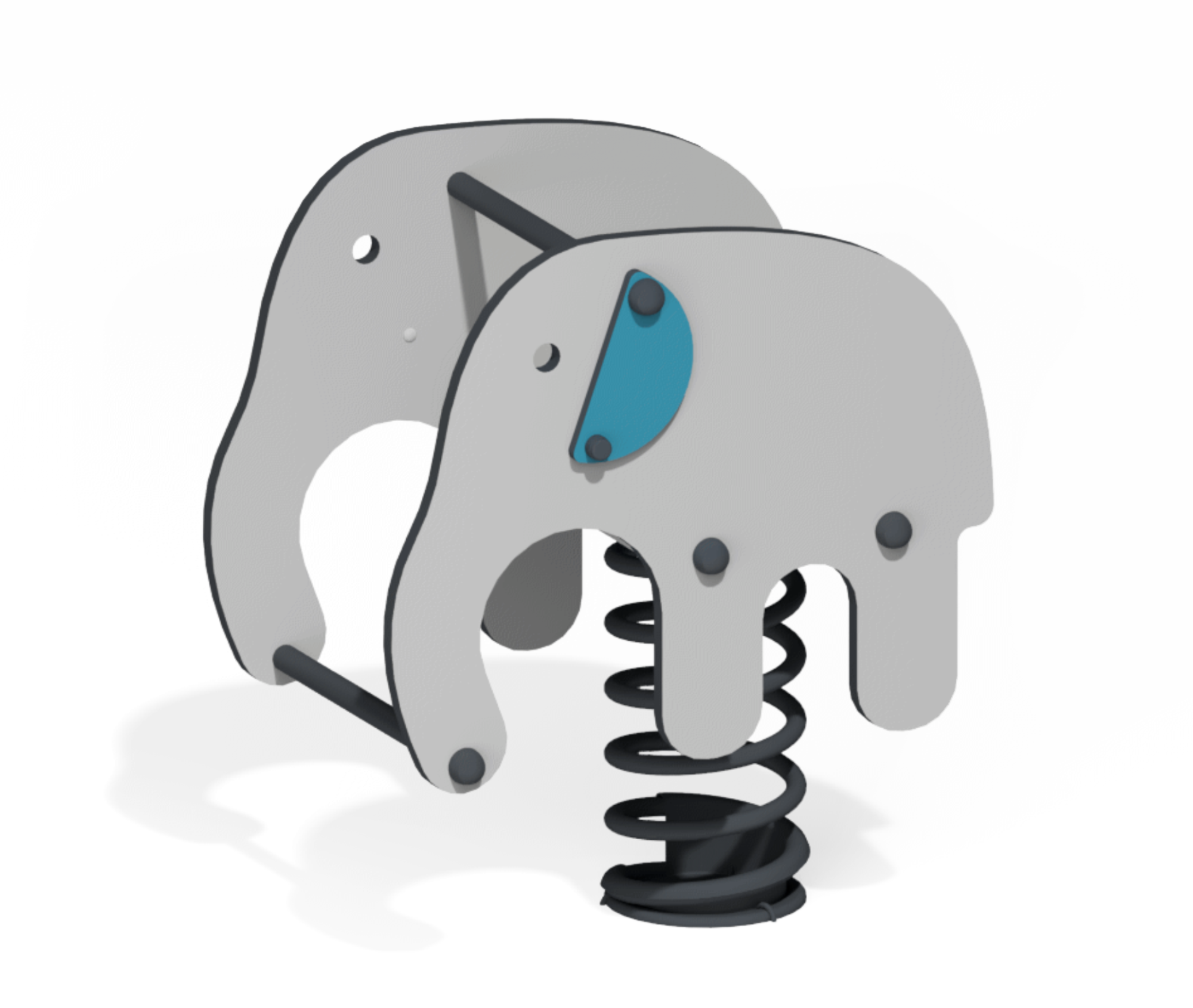 Качалка на пружине "Веселая Нелли"