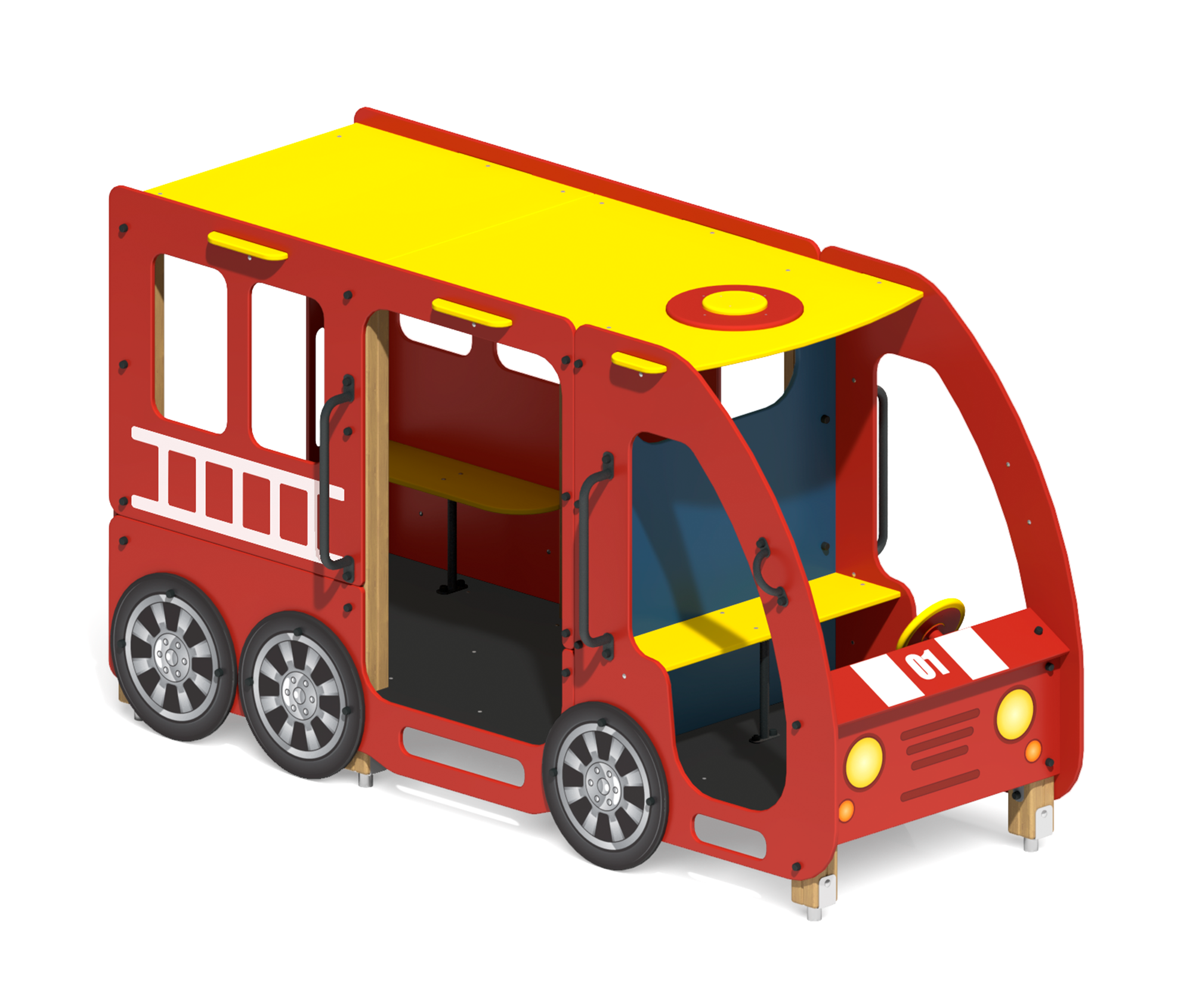 Игровое оборудование "Пожарная машина"