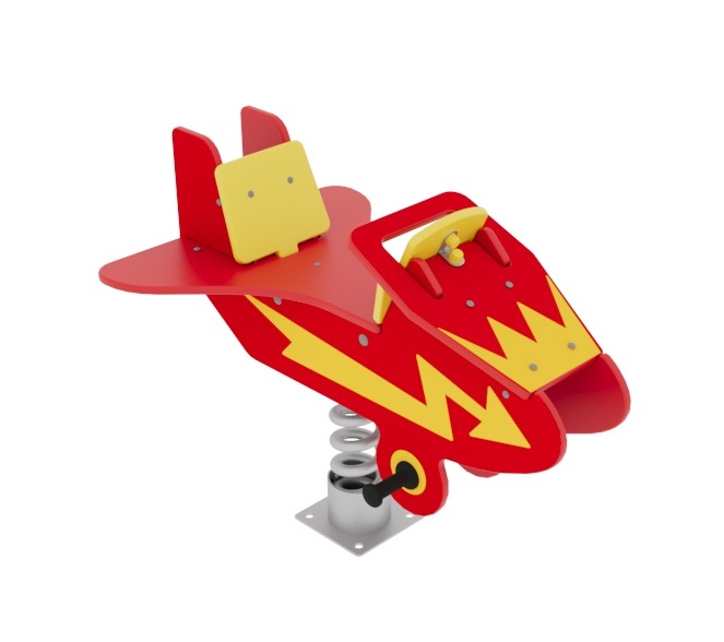 Качалка на пружине "Истребитель"