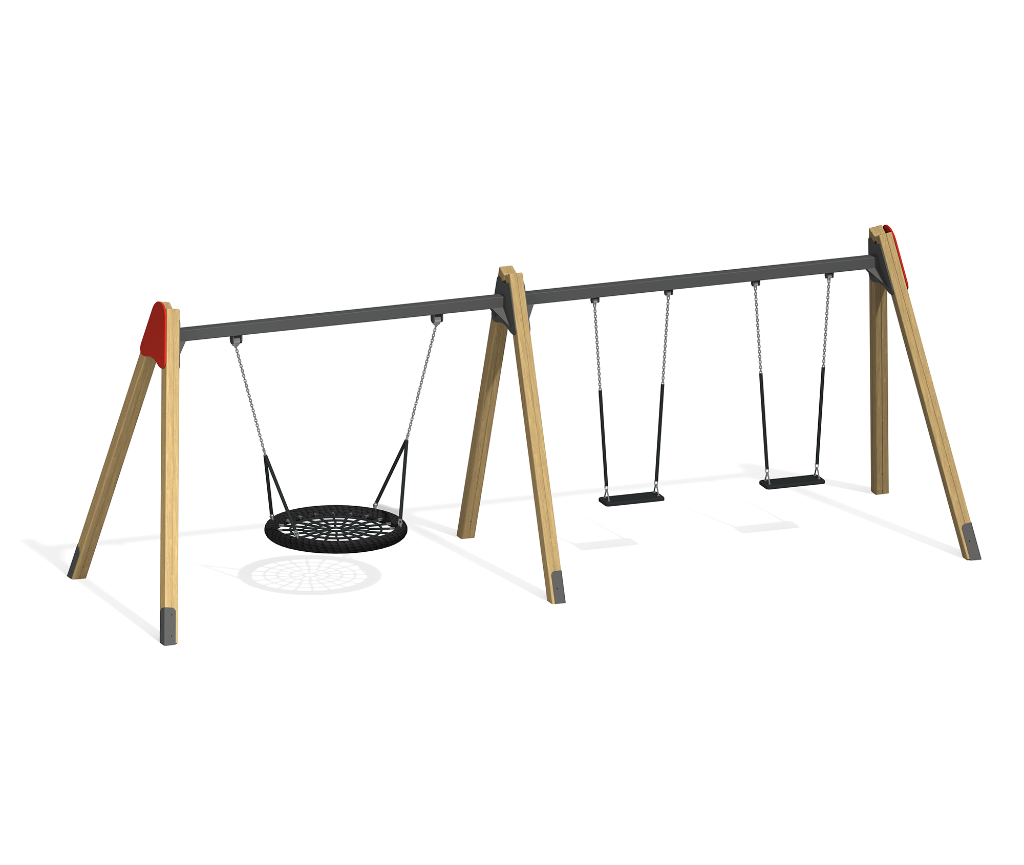 Качели "Сказка" тройные