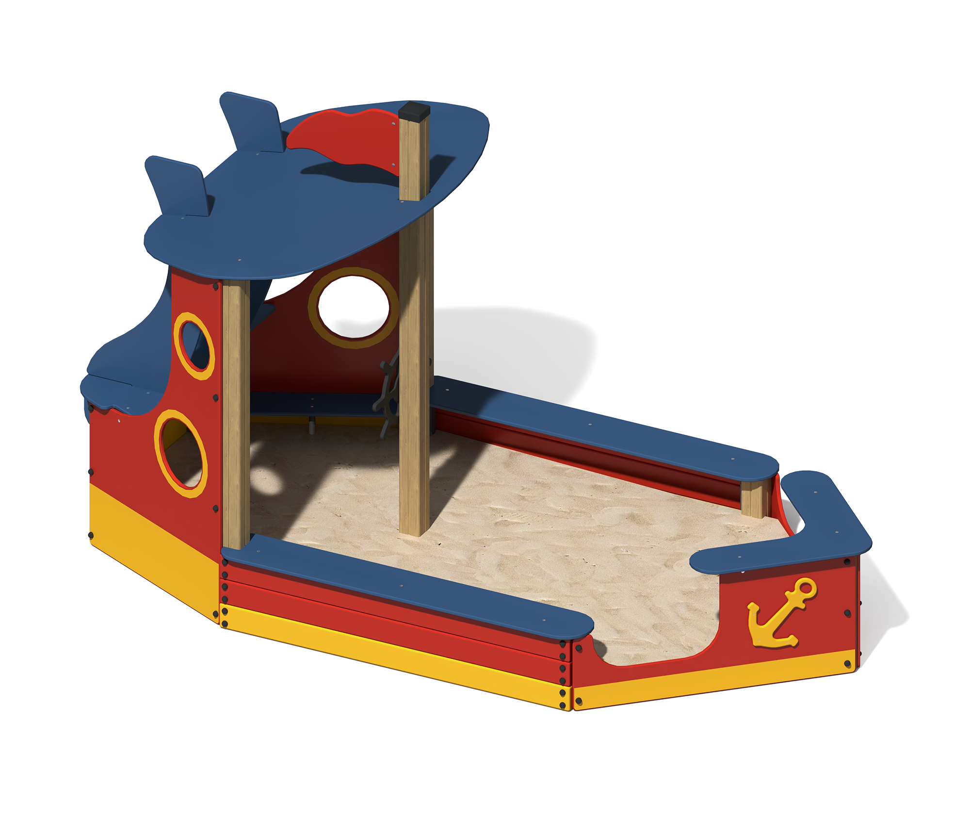 Песочница "Кораблик"