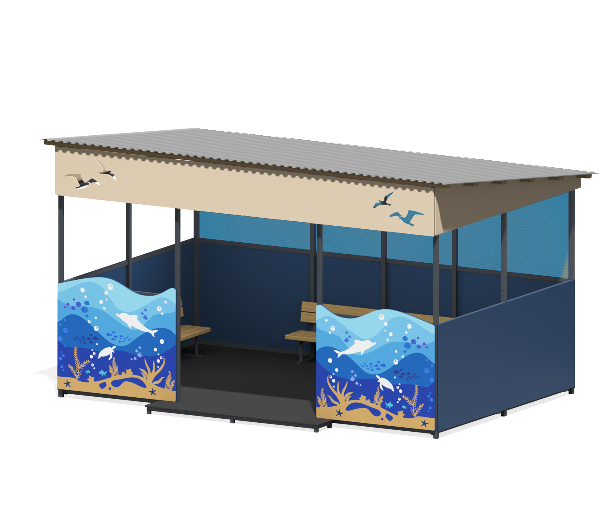 Теневой навес "Океан"