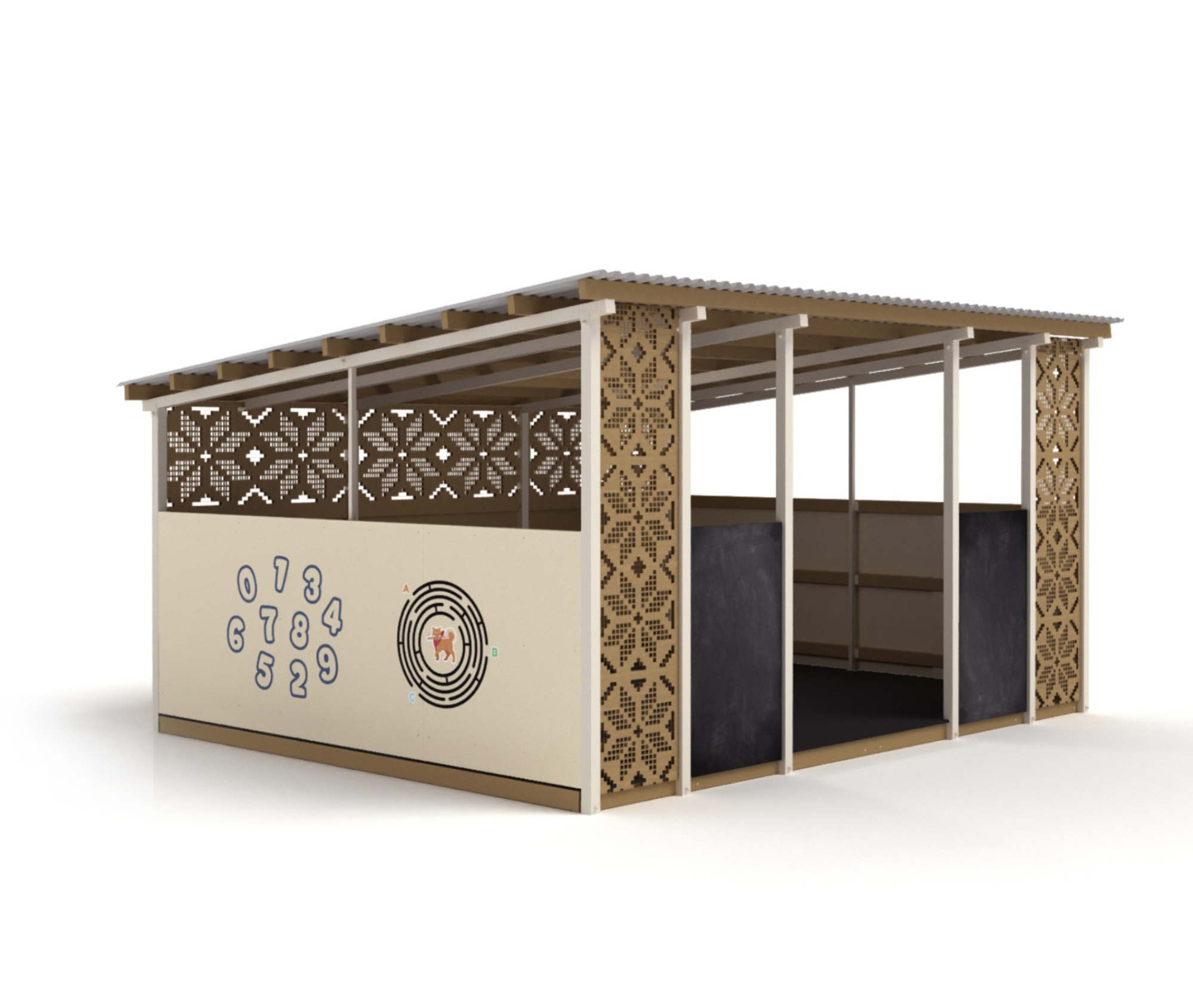 Теневой навес "Сказка"