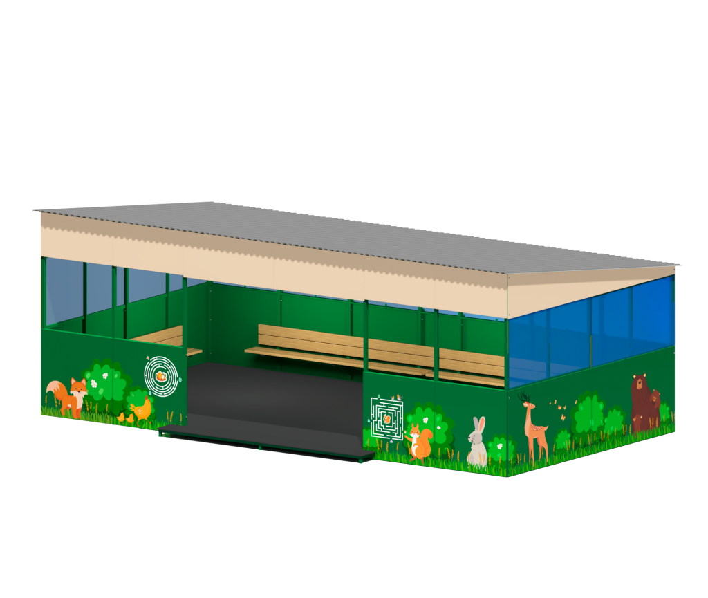 Теневой навес садов "Лес"