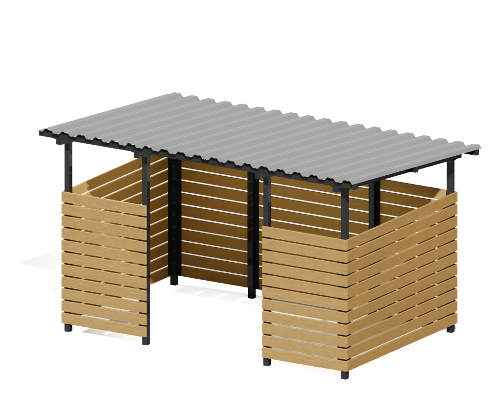 Контейнерная площадка "Эко" (на 2 контейнера)