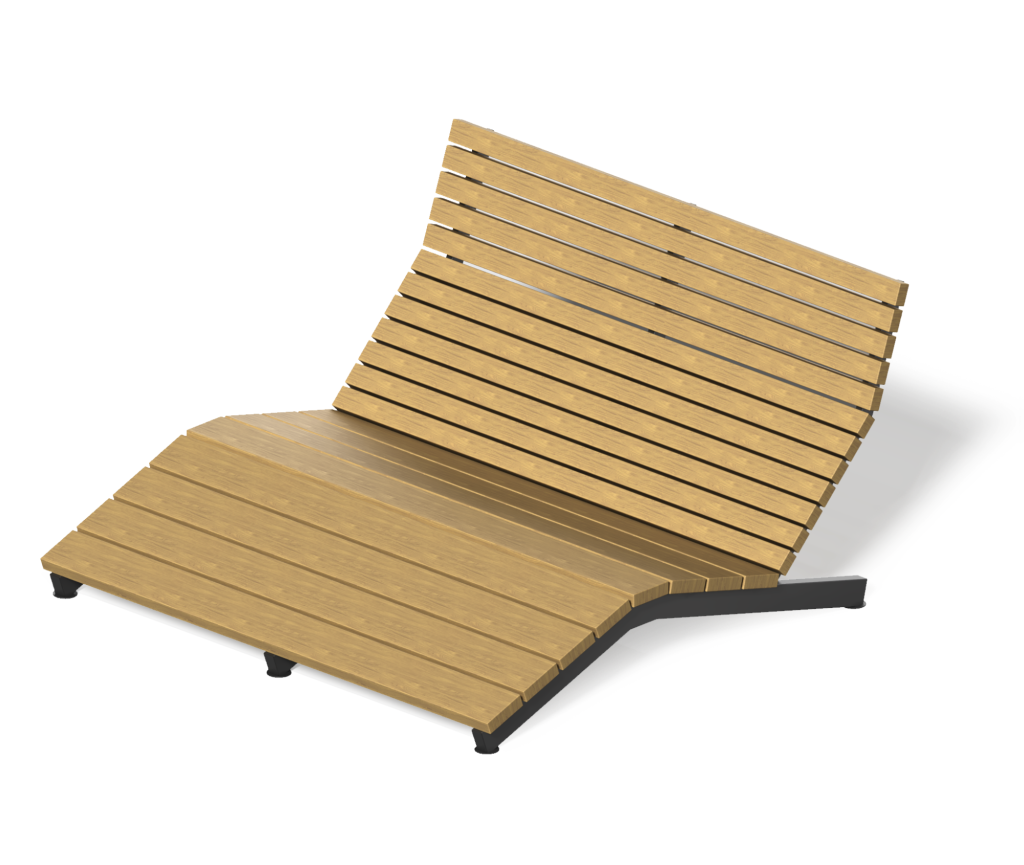 Шезлонг "Мистраль" двухместный