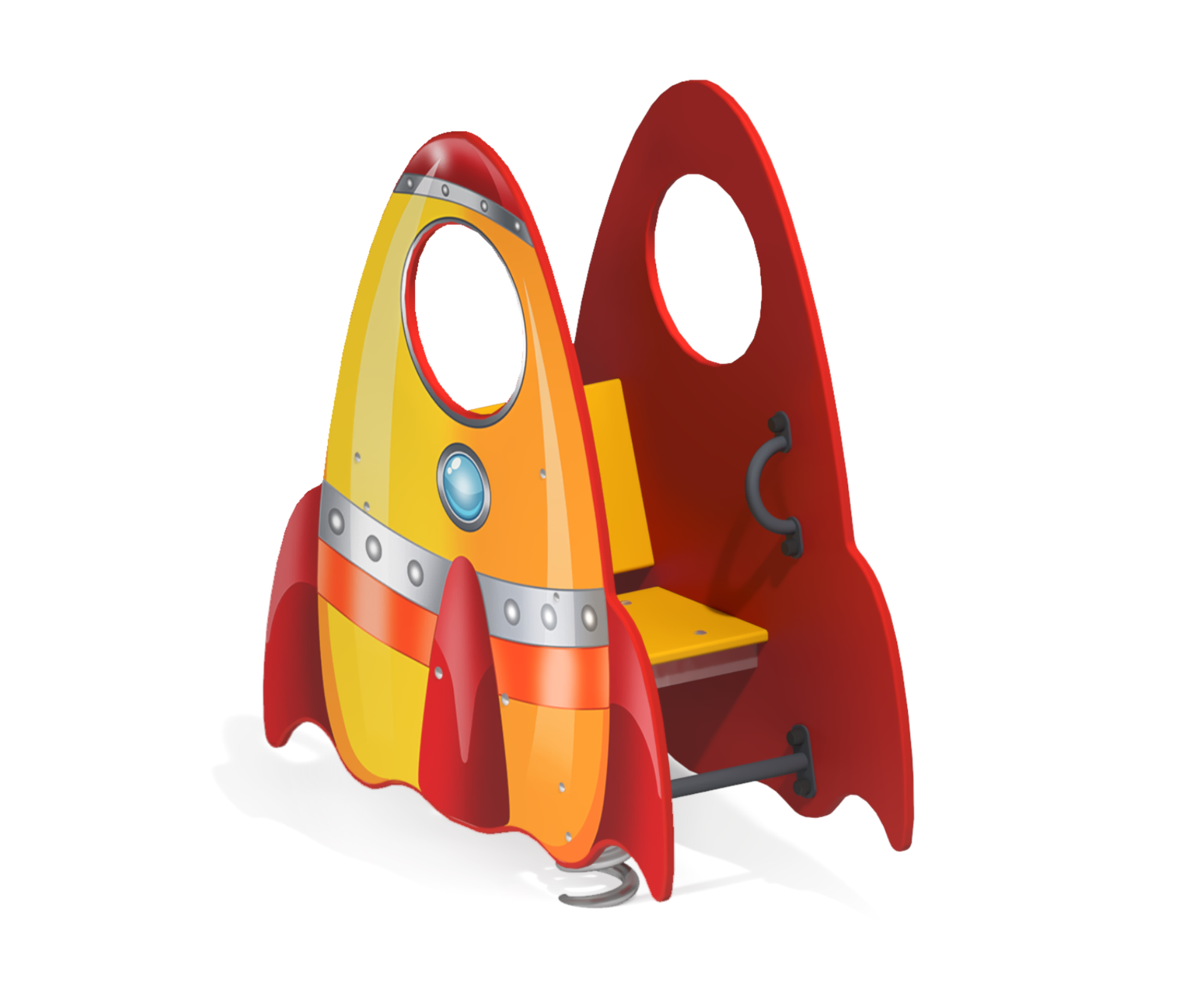 Качалка на пружине "Ракета"