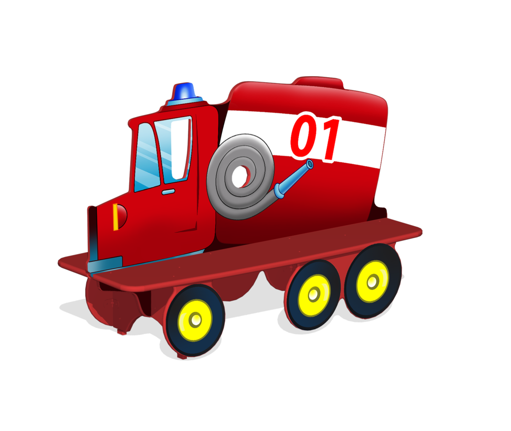 Лавочка детская двойная "МЧС"