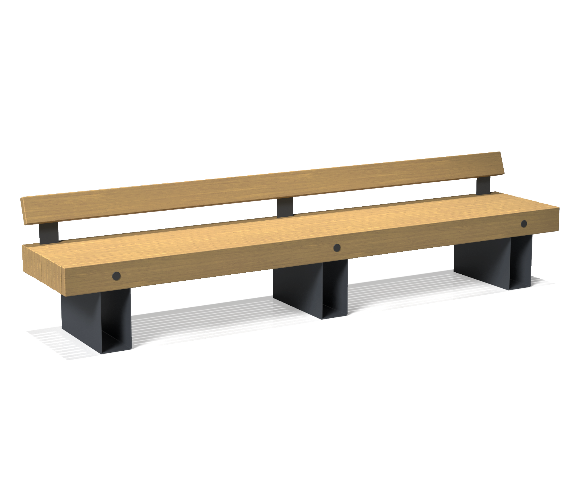 Скамья "Лондон" со спинкой