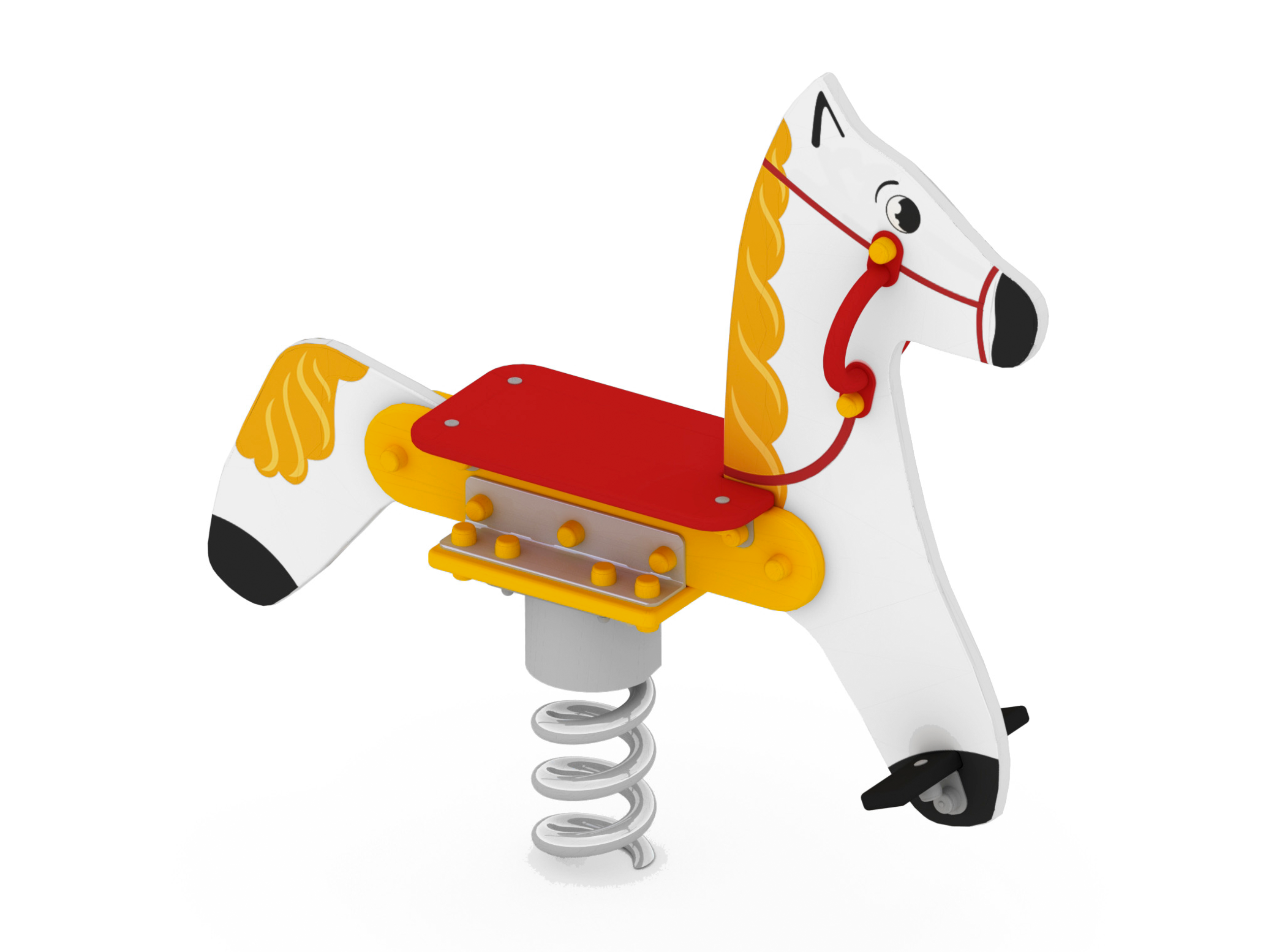 Качалка на пружине "Конек"