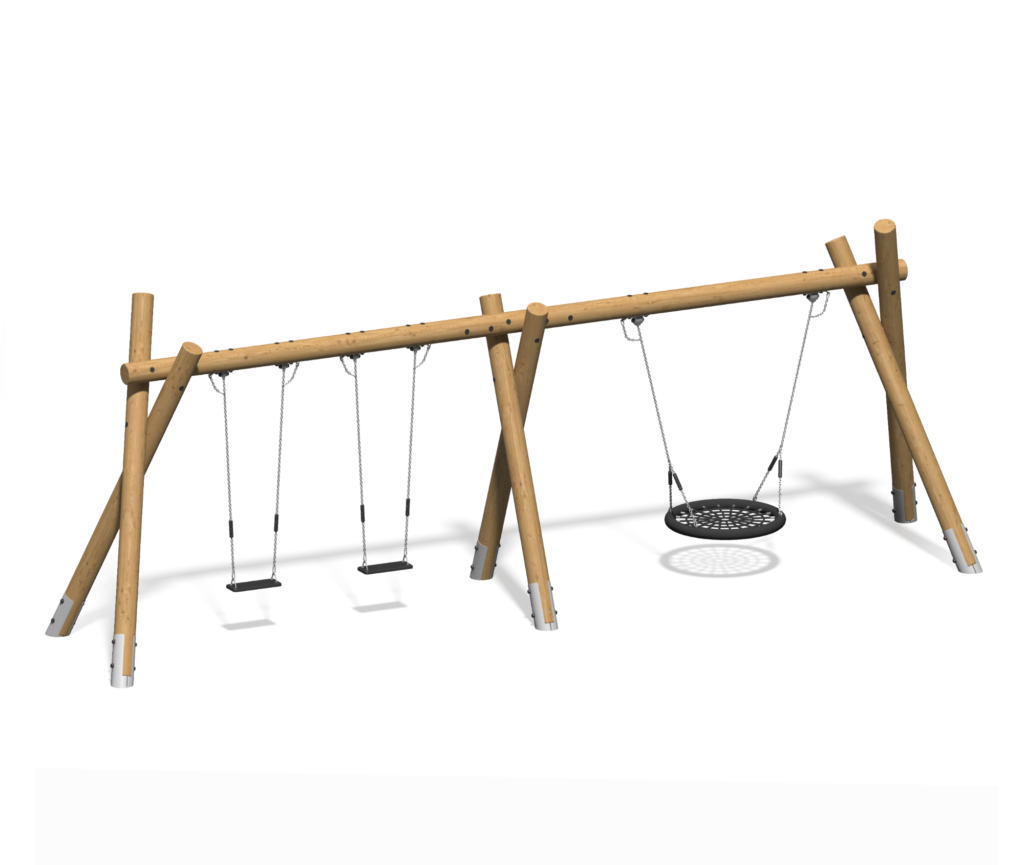 Качели тройные "Столбушка"