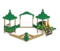 Песочный дворик "Лесная поляна" с горкой