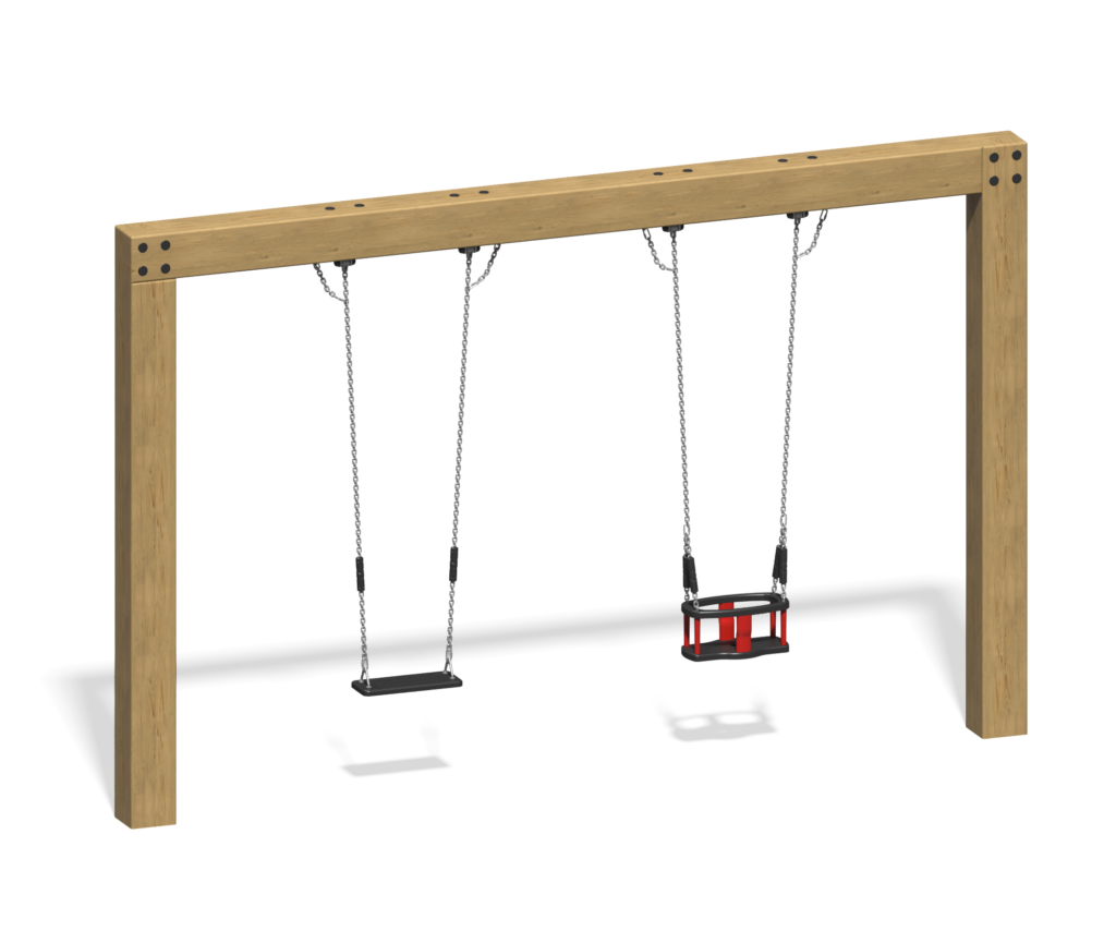 Качели  "Куб" двойные