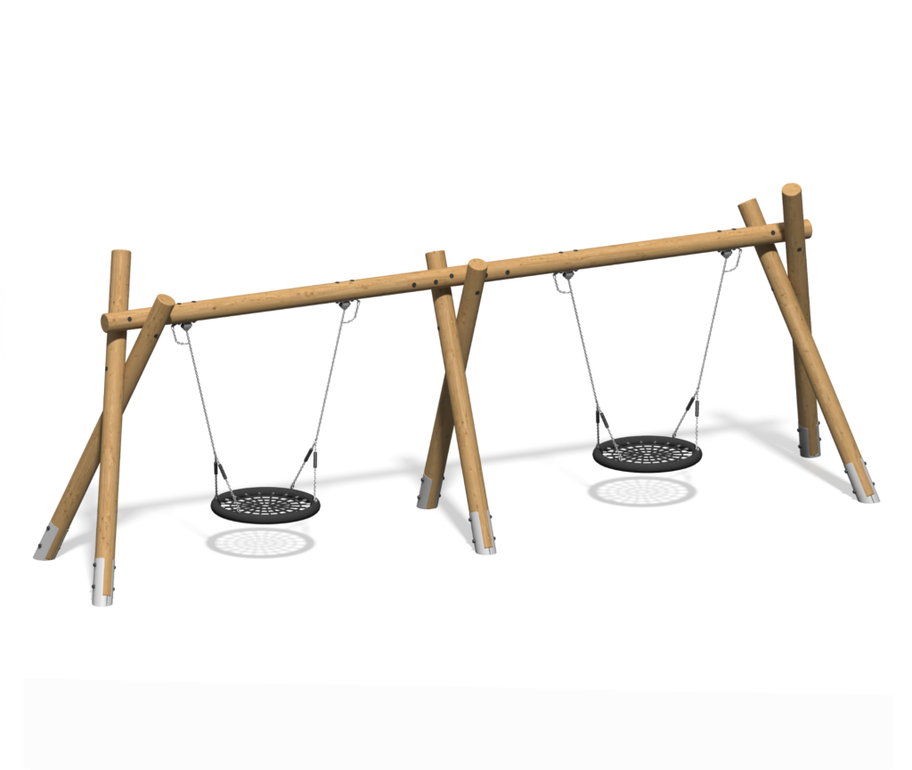 Качели двойные "Столбушка"