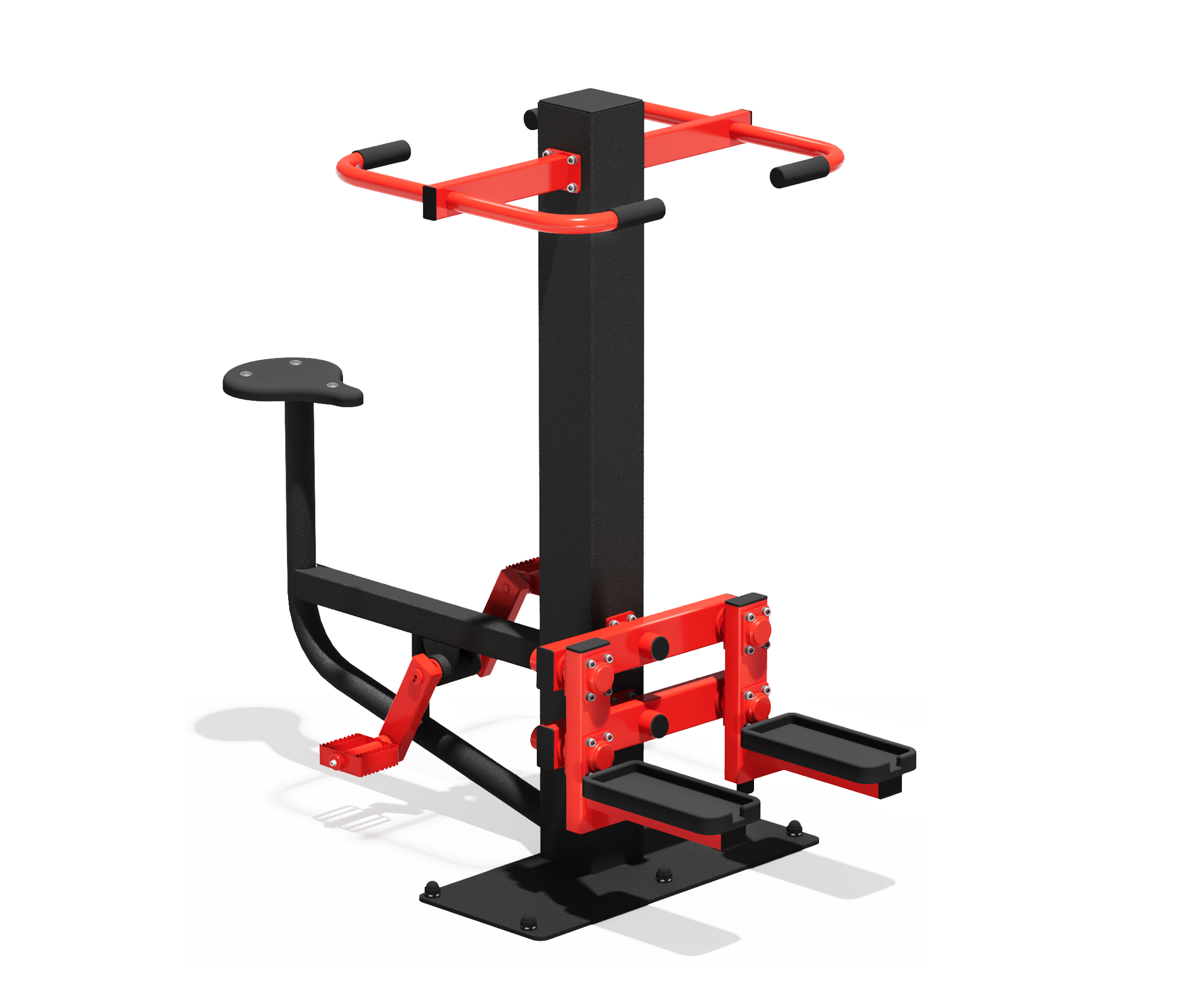 Уличный тренажер "Степ-Велосипед"