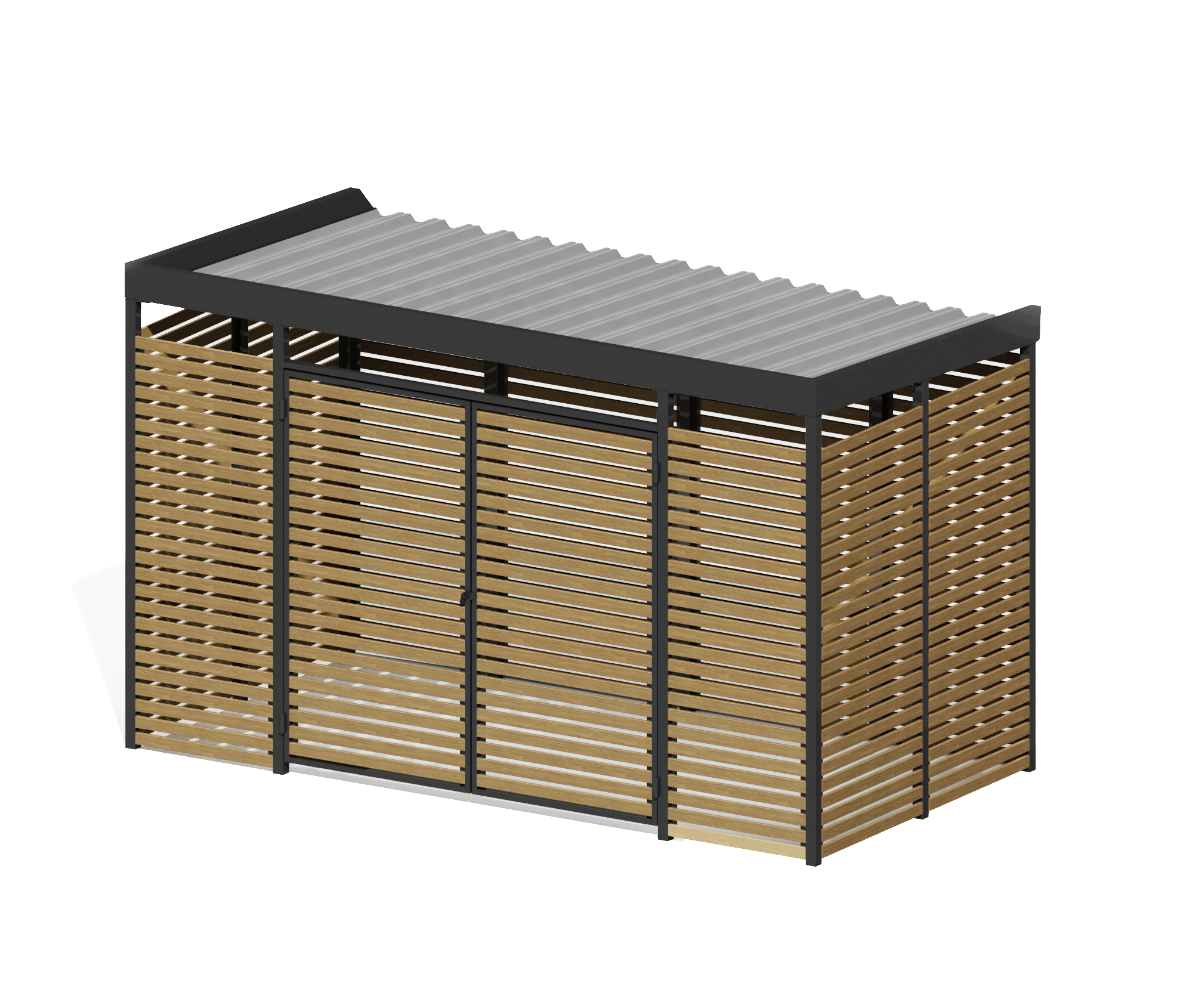 Контейнерная площадка "Бункер" (на 2 контейнера)