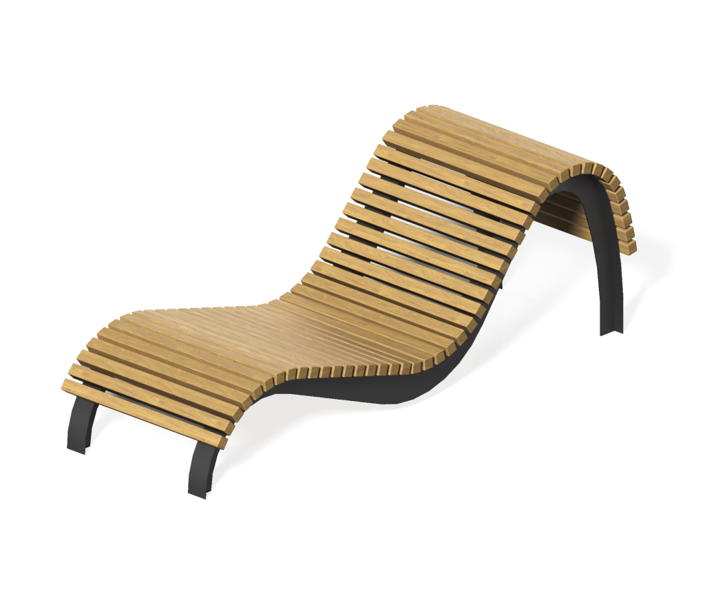 Шезлонг "Волна"