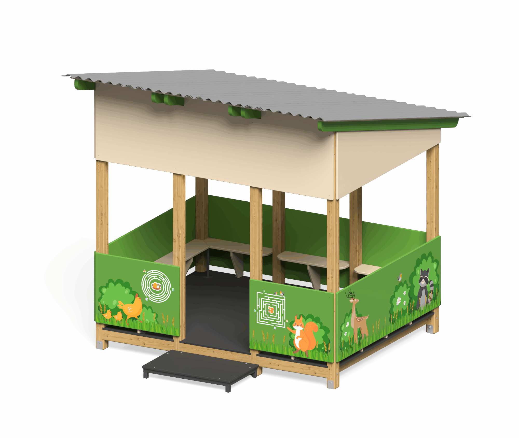 Теневой навес "Лес мини"