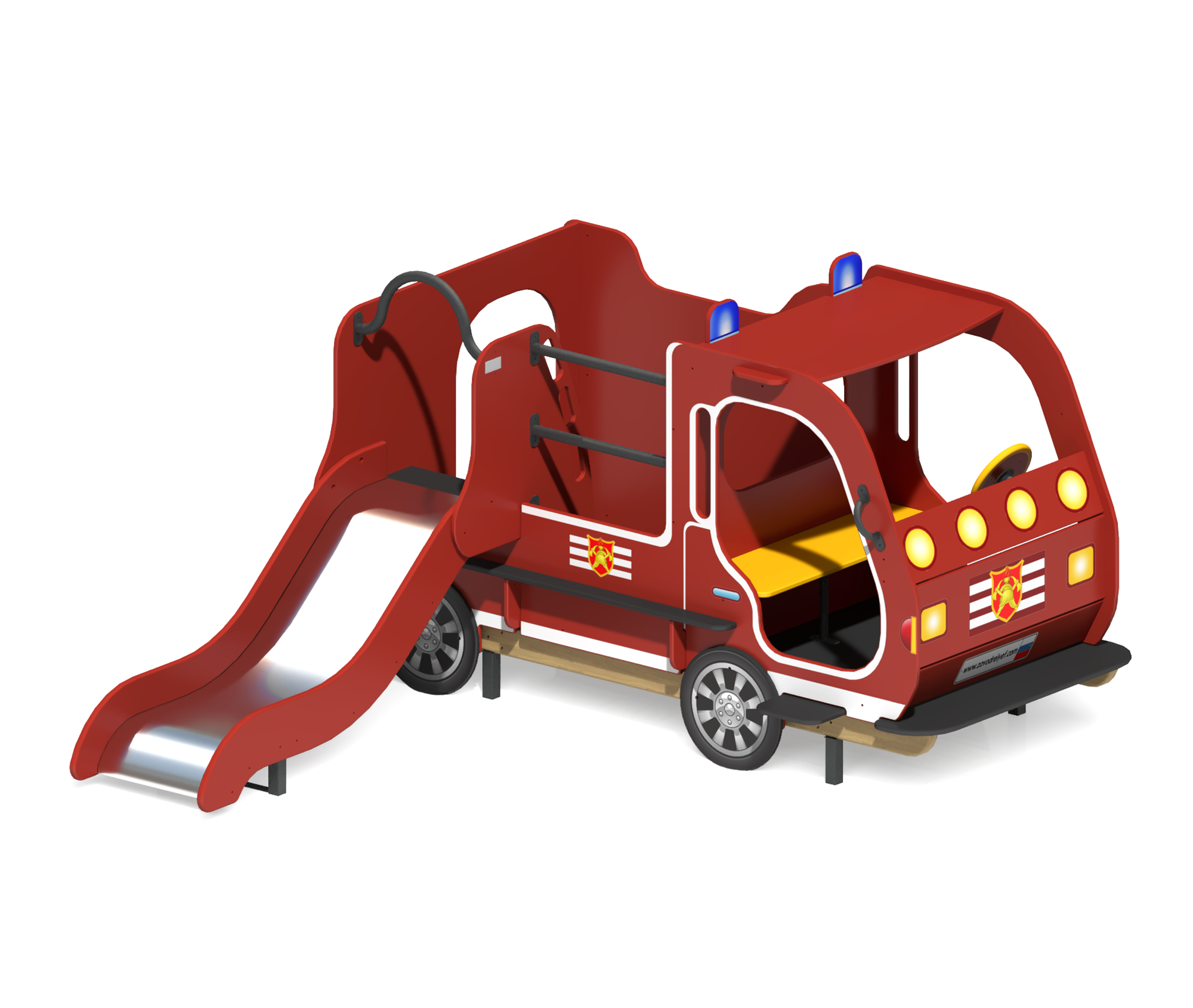 Игровой комплекс "Пожарная машинка"