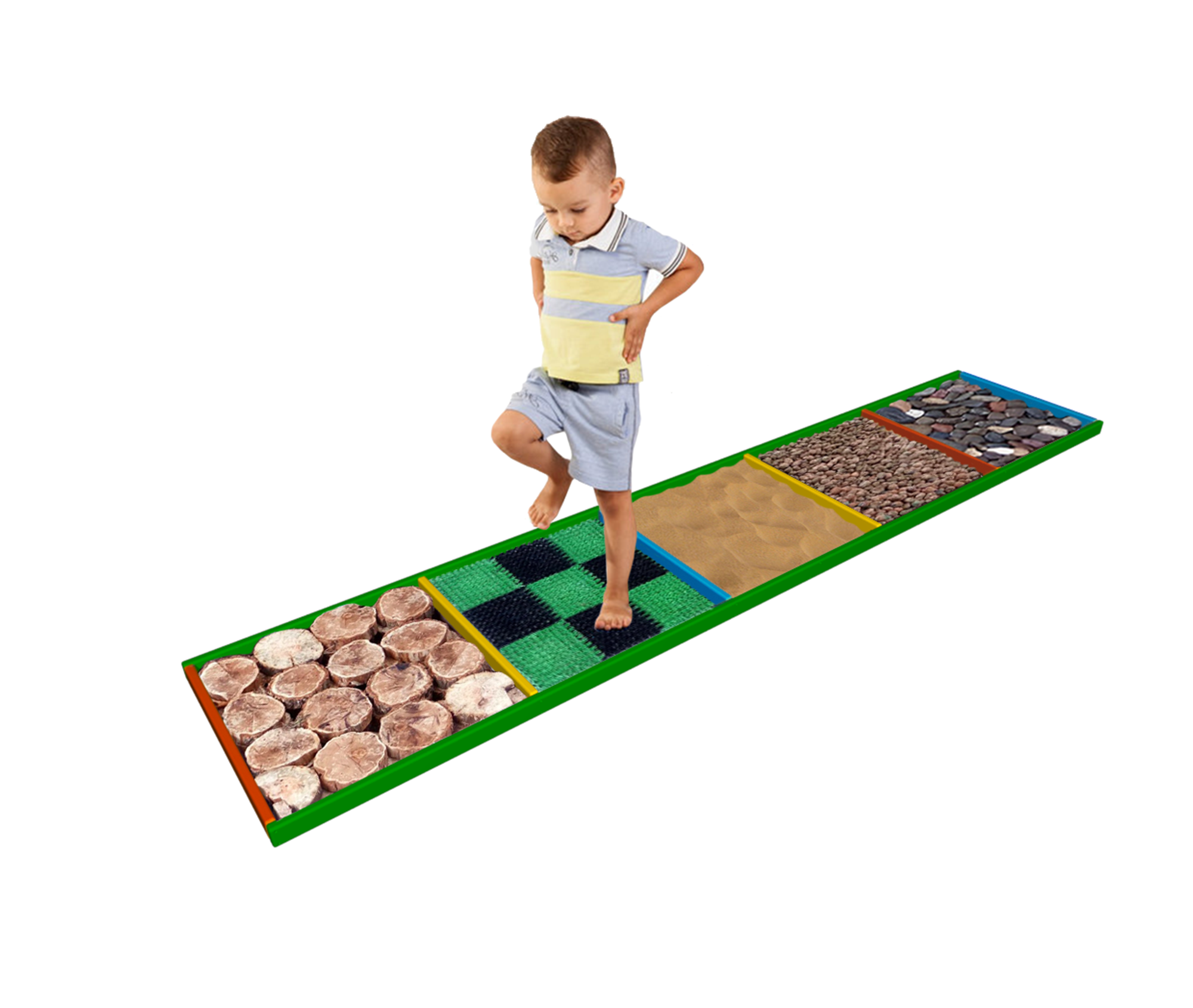 Дорожка здоровья (наполнение в комплект не входит)