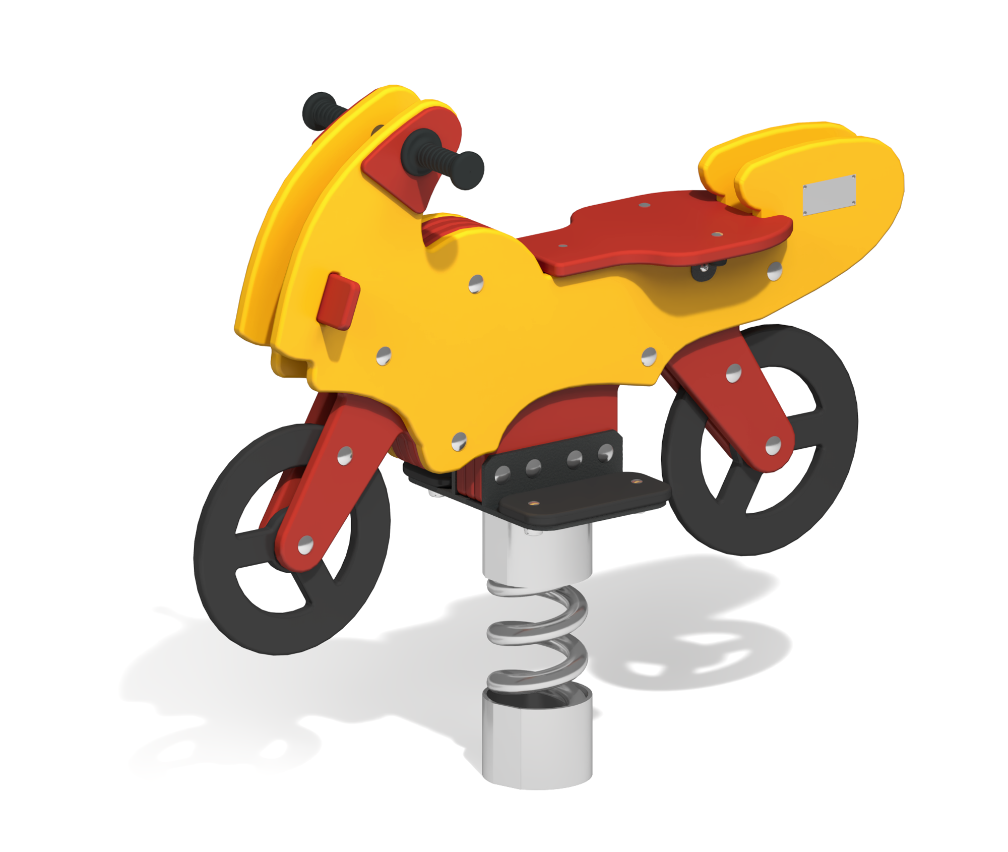 Качалка на пружине "Мотоцикл спорт"