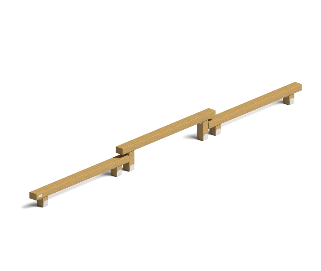 Бум-бревно тройное