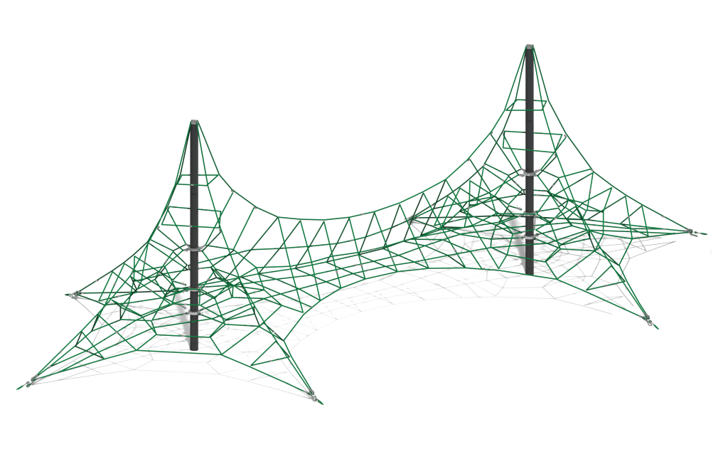 Канатная пирамида "Маккинли"