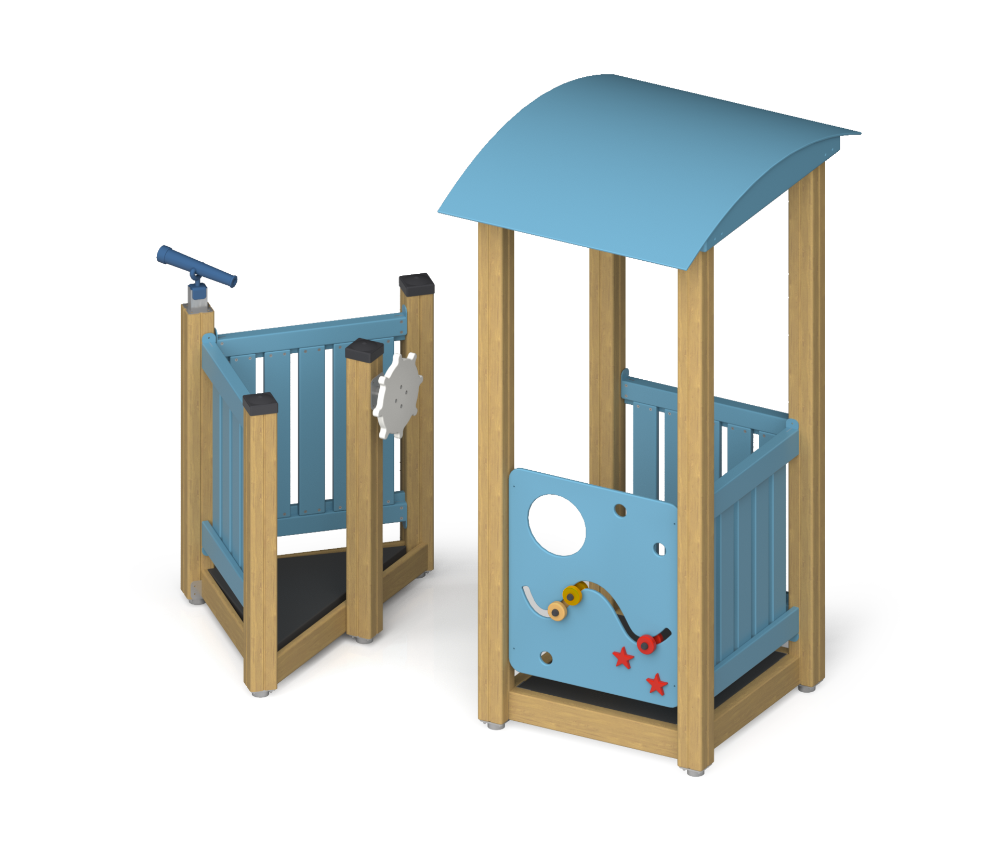 Игровое оборудование "Домик со штурвалом"