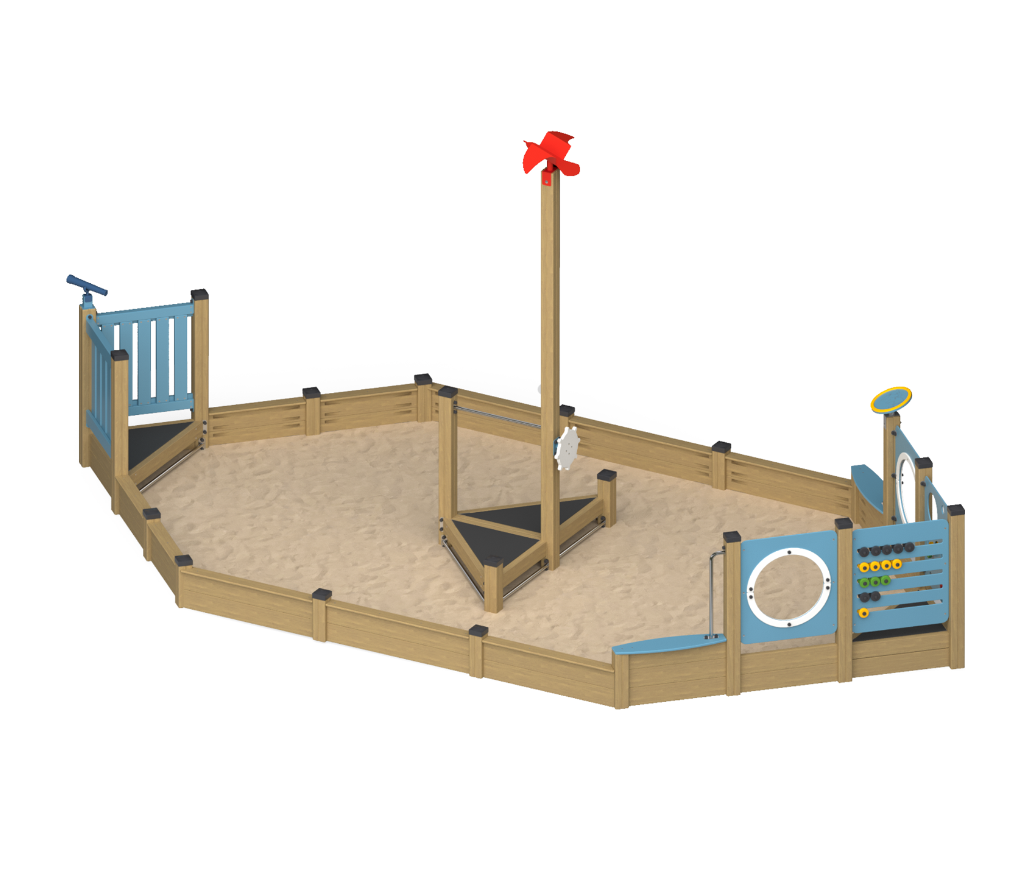 Песочница "Кораблик"