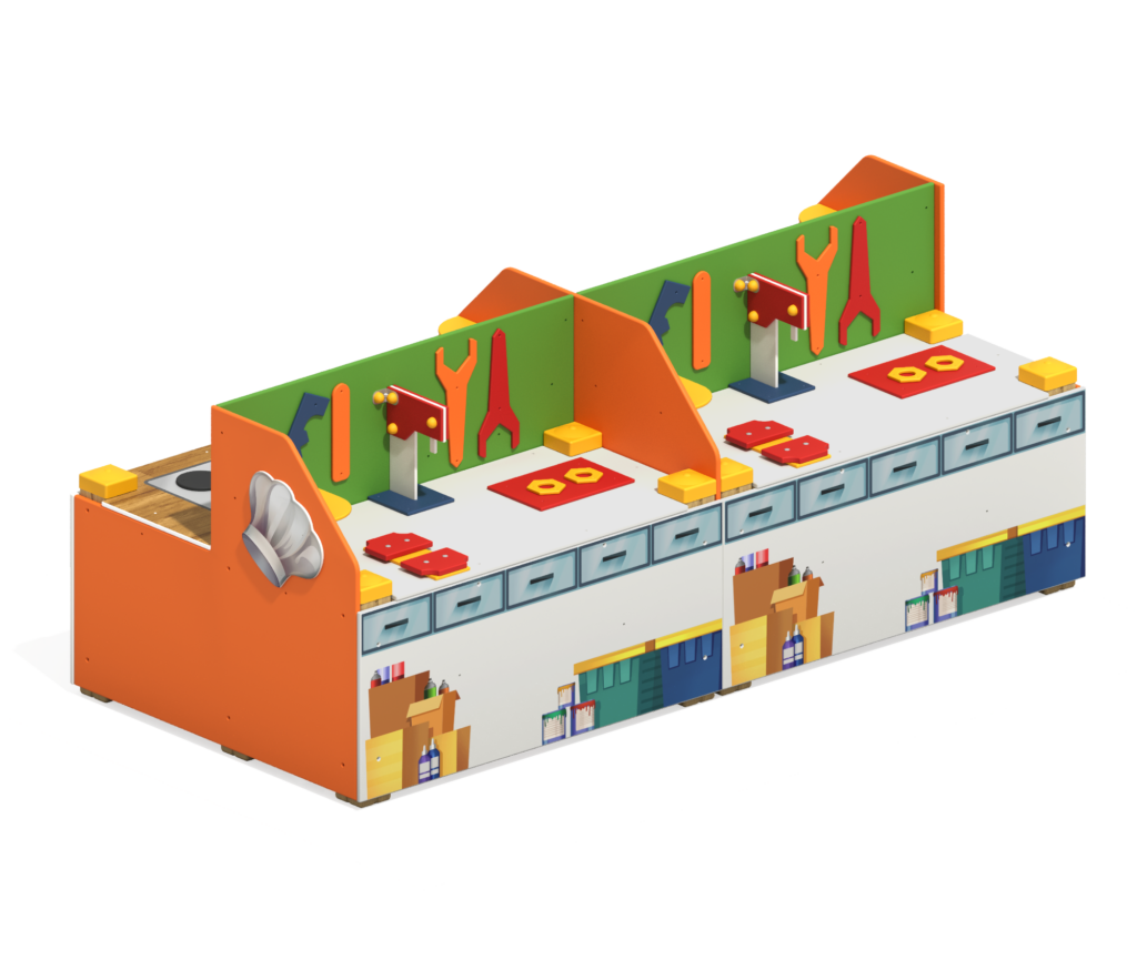 Игровое оборудование "Кухня-Мастерская"