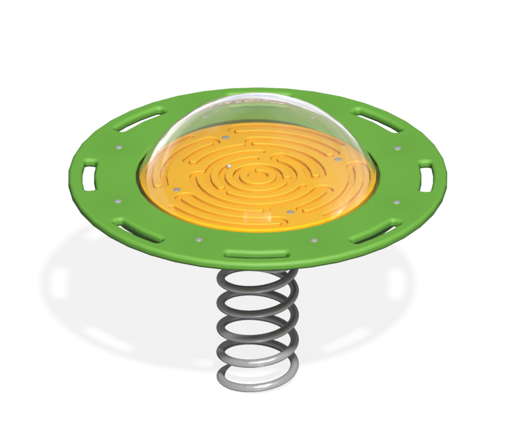 Игровое оборудование "Лабиринт на пружине"