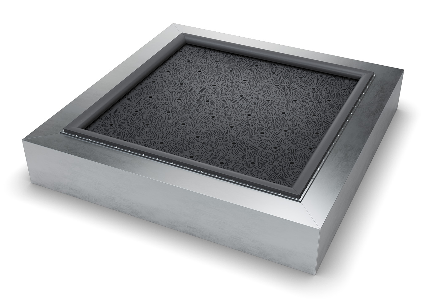 Батут квадратный (без покрытия на раме) Батут квадратный (без покрытия на раме)