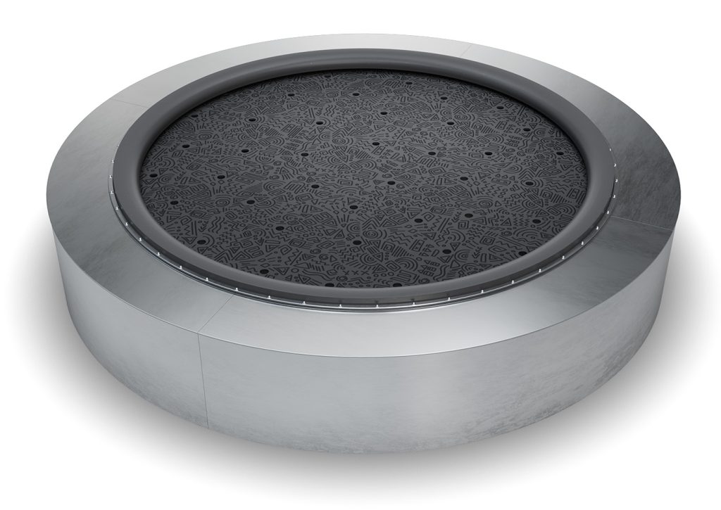 Батут круглый (без покрытия на раме)