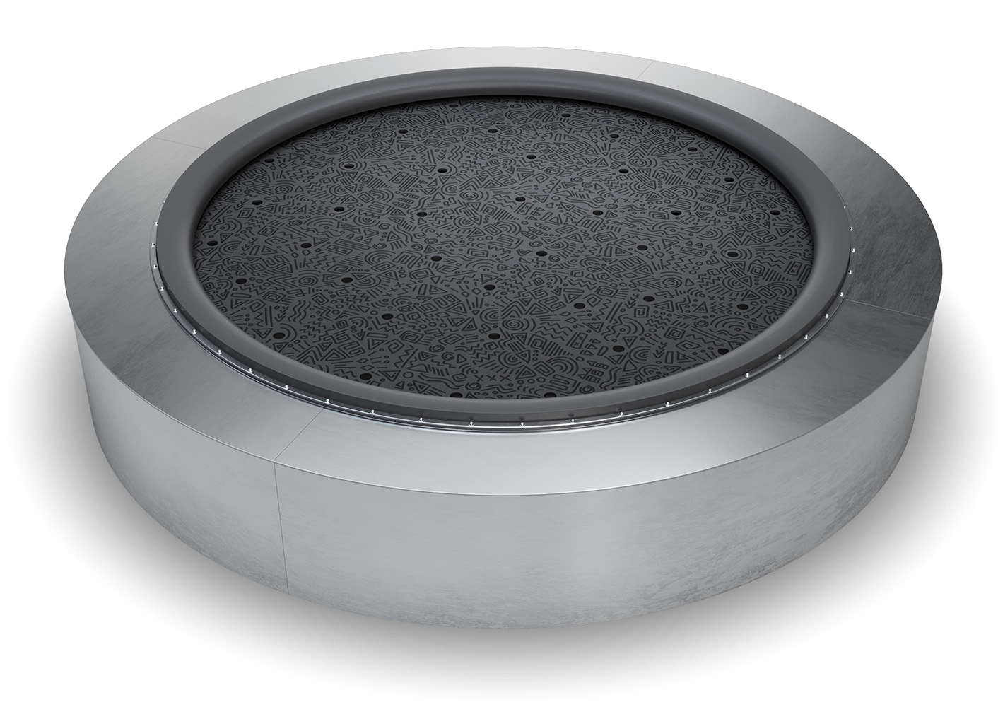 Батут круглый (без покрытия на раме) Батут круглый (без покрытия на раме)